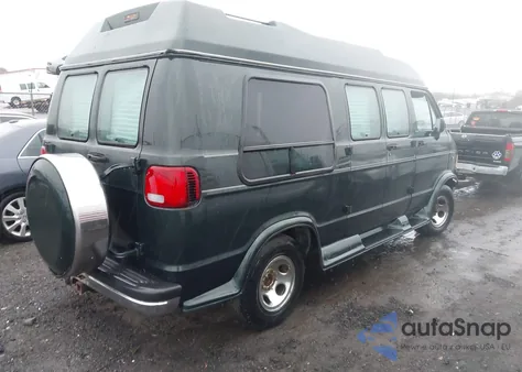 1995 Dodge Ram Van B2500 из США, поврежденный, VIN 2B6HB21Y8SK558195